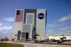 Vehicle Assemly Building at Kennedy Space Center, Florida, USA