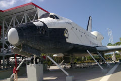 Space Shuttle at Kennedy Space Center, Florida, USA