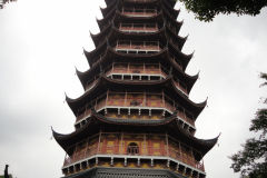 A pagoda in Suzhou, China