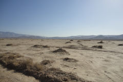 Landscape in the Mohave Desert, California, USA