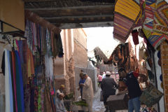 Markets inside the Medina in Marrakech, Morocco