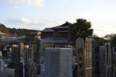 A grave yard in Kamakura, Japan