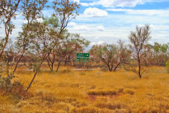 Outback landscape between Karajini National Park and Newman, Western Australia