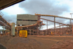At BHP Billiton Mount Whaleback iron ore mine in Newman, Western Australia