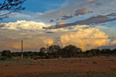 Thunderstorm near Meekatharra in Western Australia
