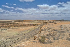 Landscape in the Outback north of Shark Bay, Western Australia
