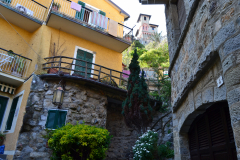 View of Moneglia near Cinque Terre in Italy