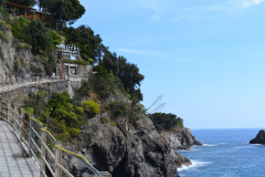HIking from Monterosso al Mare to Vernazza in Cinque Terre Italy