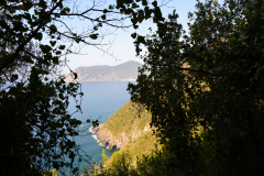 Hiking from Vernazza to Corniglia in Cinque Terre Italy