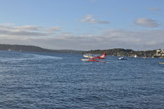 A water plane taken from Rose Bay, Sydney, Australia