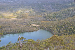 Lake on Roadway Range in Mount Field National Park Tasmania