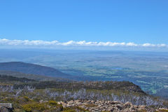On top of the Mount Field West in Tasmania.