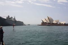 Carrier at Australia Day 2020 in Sydney