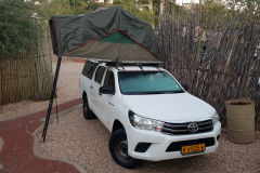 Campsite at Urban Camping Windhoek Namibia