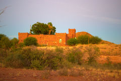 Duwisib Castle in Namibia in the Namib Desert
