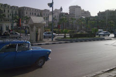 Street in Alexandria, Egypt