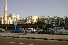 Street in Alexandria, Egypt