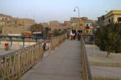 Train station Al Wasta in Egypt