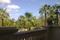 Balcony at Gaylord Palms Orlando, Florida, USA
