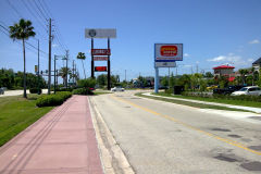 Street  near Gaylord Palms, Orlando, Florida, USA