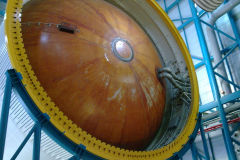 A tank of a Saturn V at Kennedy Space Center, Florida, USA