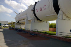 A Saturn 5 at Kennedy Space Center, Florida, USA