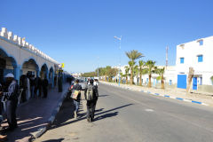 Street scene in Sidi Ifni, Morocco