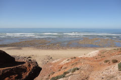 Beach walk from Sidi Ifni to Legzira, Morocco