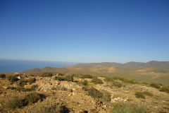 Landscape around Legzira, Morocco