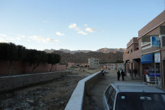 Cityscape of Tafraoute in Anti Atlas of Morocco