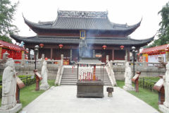 Incense sticks at a temple in Nanjing, China