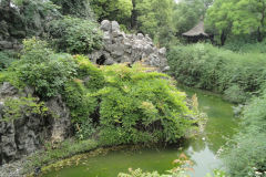 Inside a park in Nanjing, China