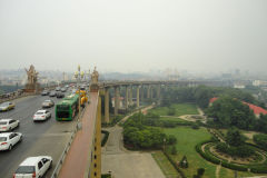 View from Nanjing Yangtze River Bridge in Nanjing, China