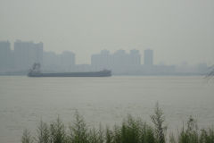 The Yangtze River in Nanjing, China