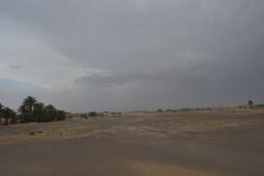 Sahara desert landscape around Merzouga, Morocco