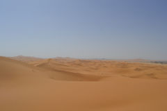 The sand dunes of Merzouga, Morocco
