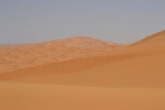 The sand dunes of Merzouga, Morocco