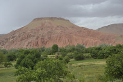 Landscape in the Atlas near the Dades Gorge near Boumalne, Morocco