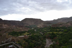 Landscape in the Atlas near the Dades Gorge near Boumalne, Morocco