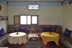 Inside a hotel near Dades Gorge near Boumalne, Morocco