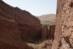 Landscape around Dades Gorge near Boumalne, Morocco