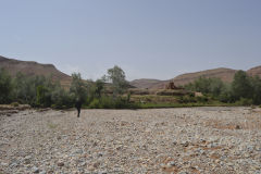 Landscape around Dades Gorge near Boumalne, Morocco