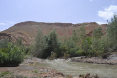 Landscape around Dades Gorge near Boumalne, Morocco