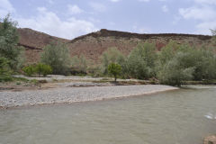 Landscape around Dades Gorge near Boumalne, Morocco