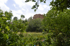 Landscape around Dades Gorge near Boumalne, Morocco