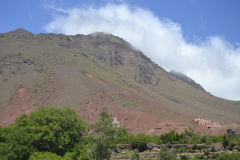 Atlas landscape between Boumalne and Marrakech, Morocco