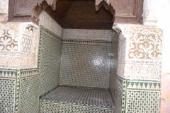 Interesting details inside the Medina in Marrakech, Morocco