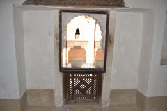 Inside the Ben Youssef Madrasa in Marrakech, Morocco