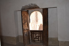 Inside the Ben Youssef Madrasa in Marrakech, Morocco