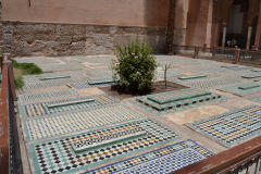 Inside the Saadian Tombs in Marrakech, Morocco